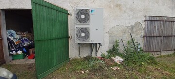 Installation d'une pompe à Chaleur Daikin à Auch