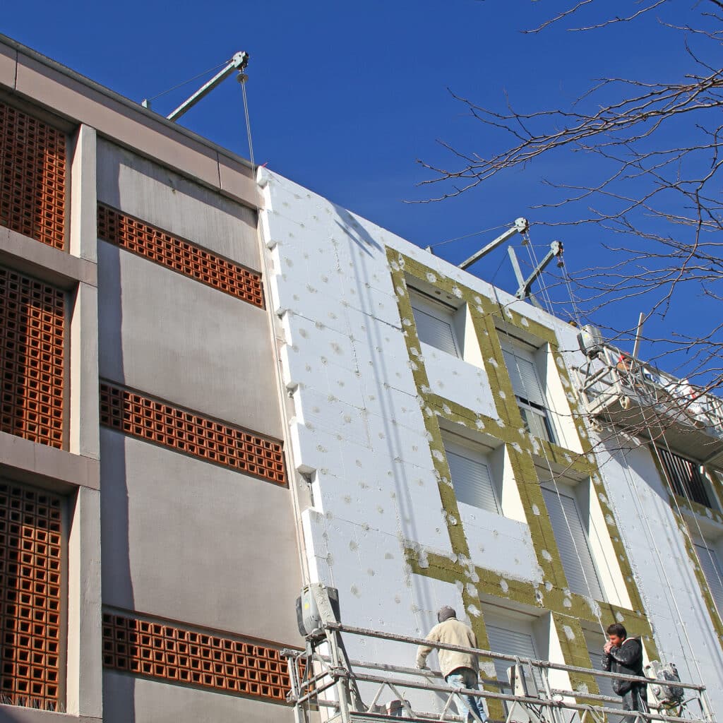 Travaux d'isolation